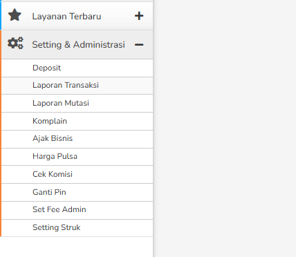 setting printer dan tes print aplikasi Fastpay