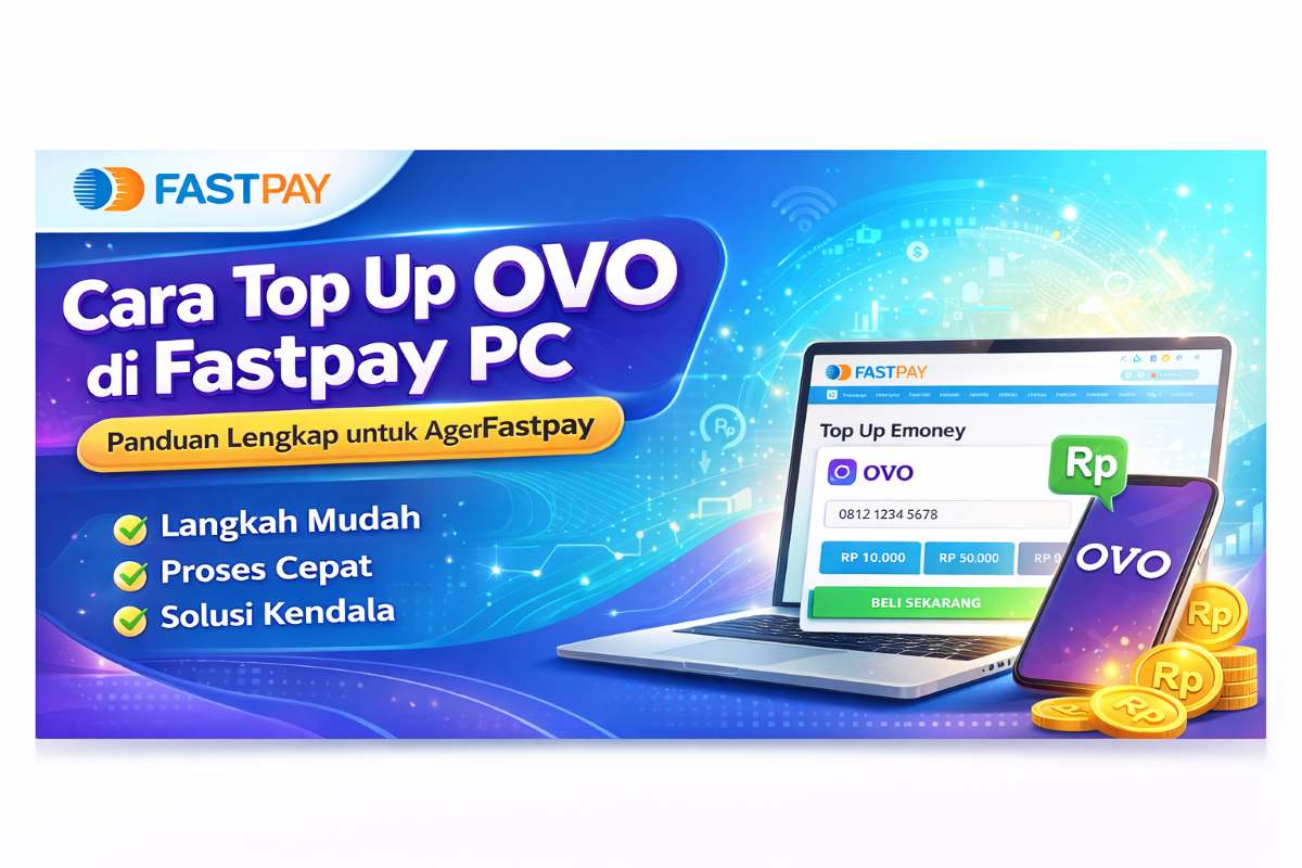 cara top up OVO di Fastpay PC