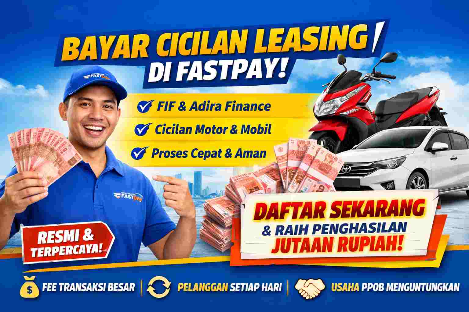 daftar leasing di fastpay dan cara bayar finance