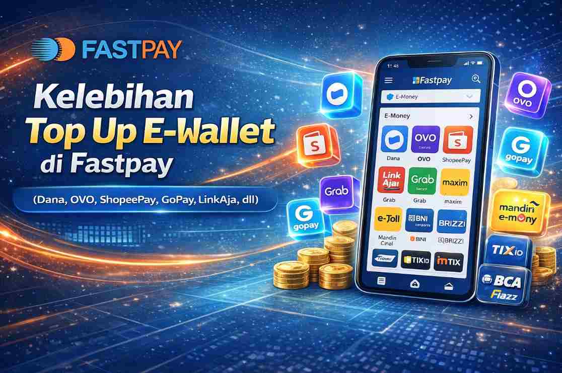 kelebihan topup ewallet di fastpay