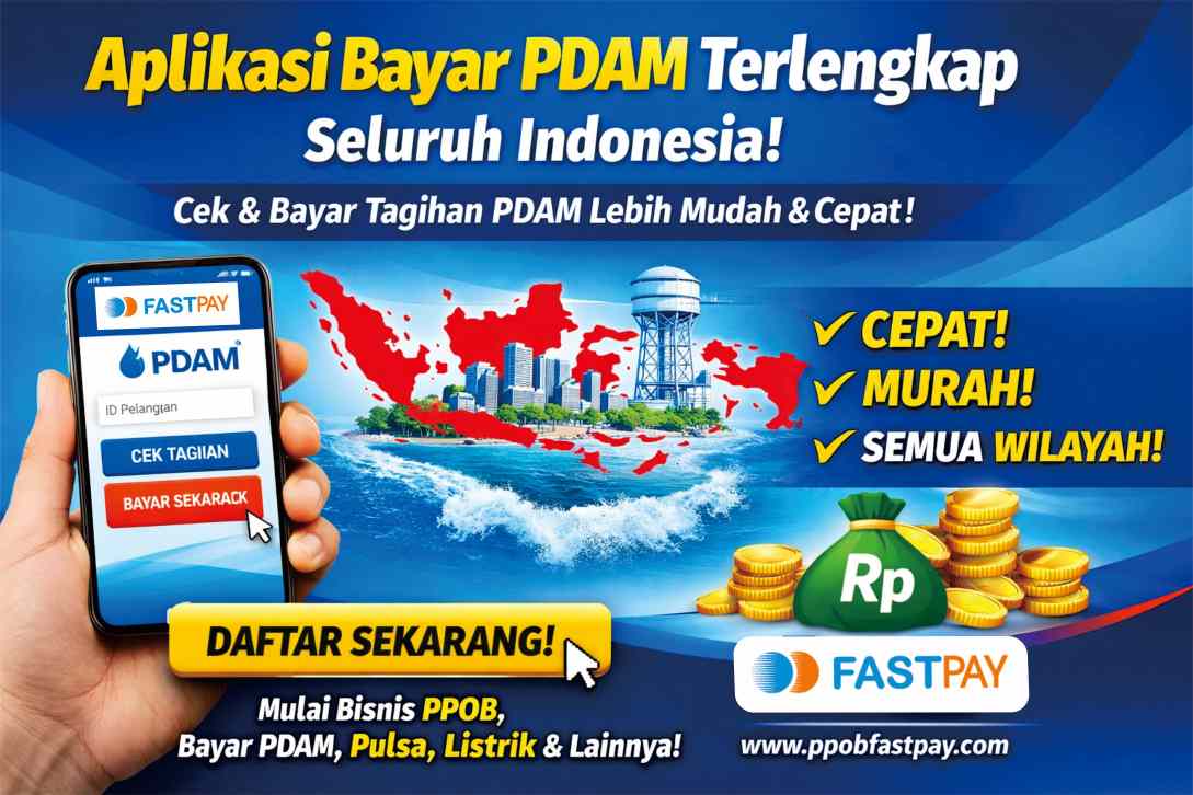Aplikasi bayar pdam online terlengkap seluruh Indonesia