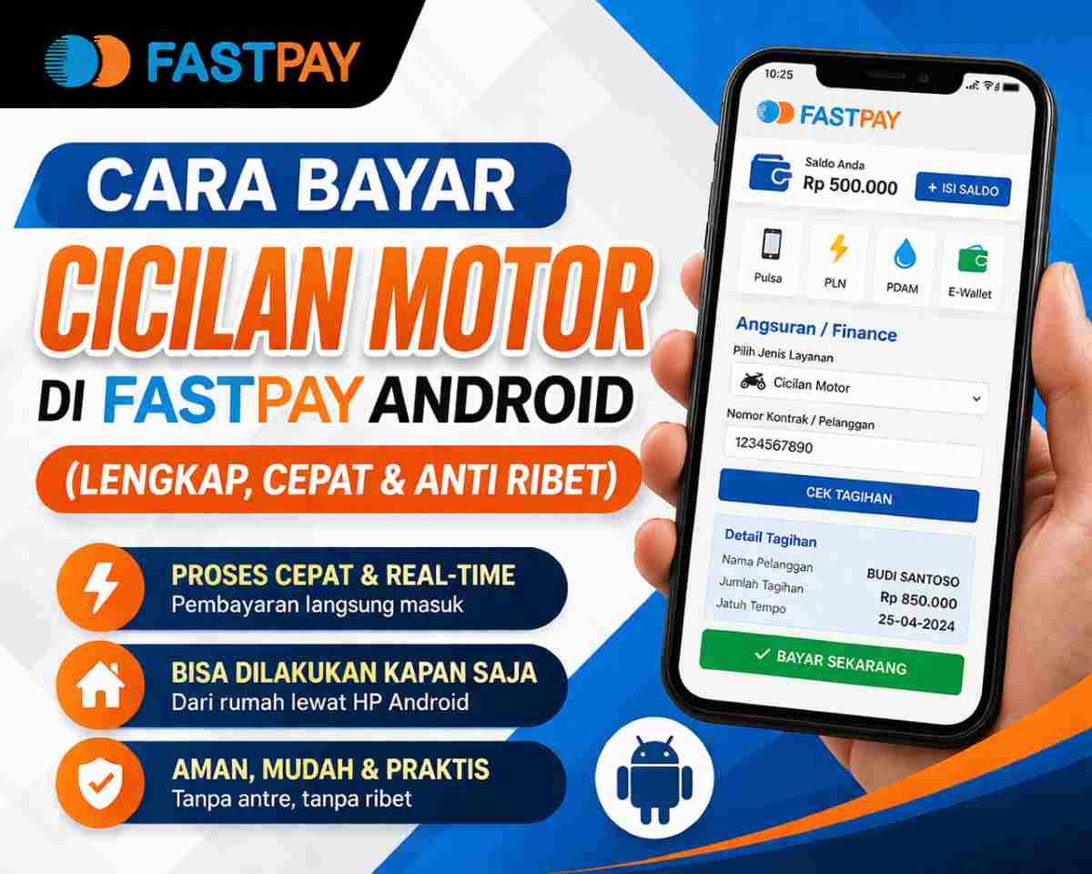 Cara Bayar Cicilan Motor di Fastpay Android