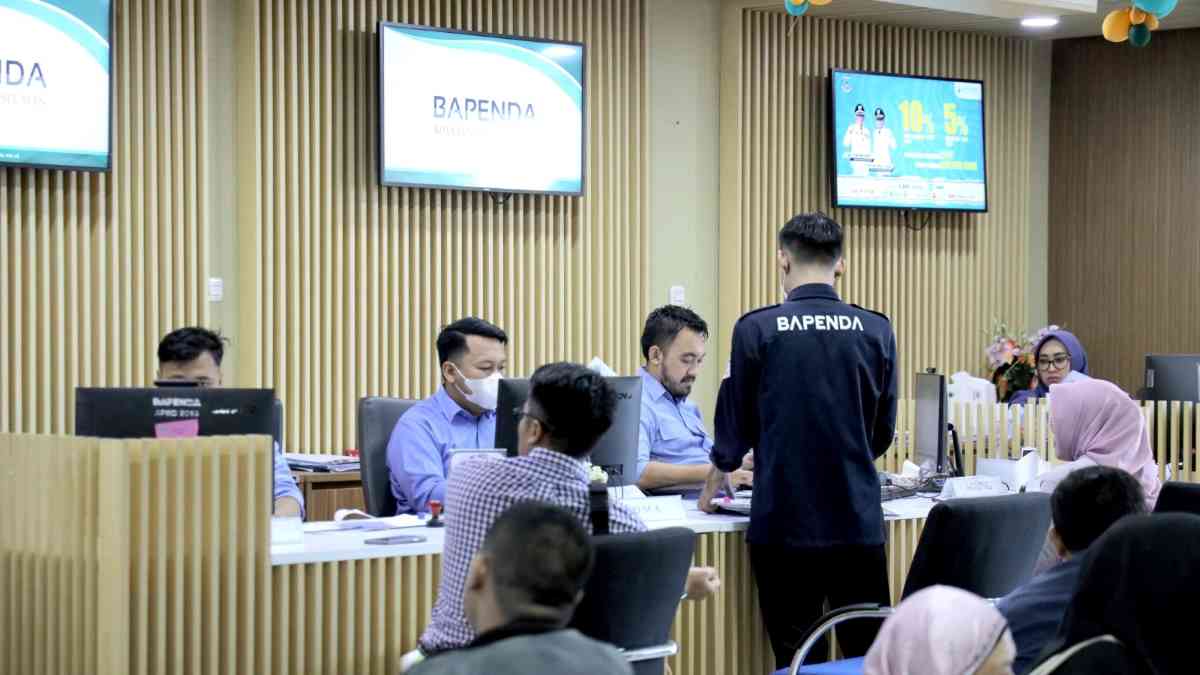 Gambar pelayanan pajak di Bappenda Tangerang Selatan