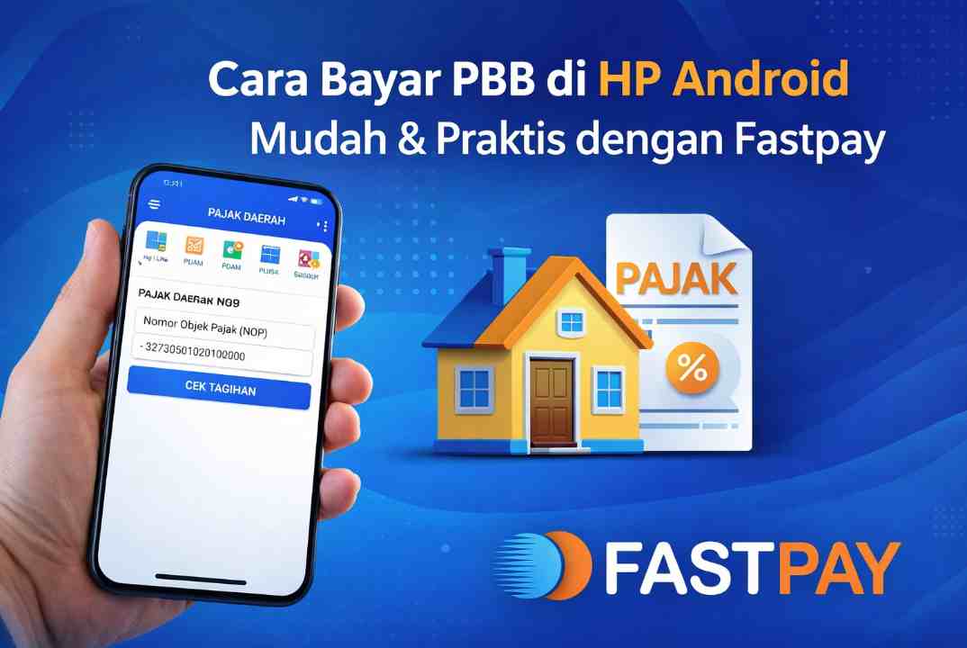 cara bayar PBB di HP Android - Aplikasi Fastpay - Bayar PBB Online
