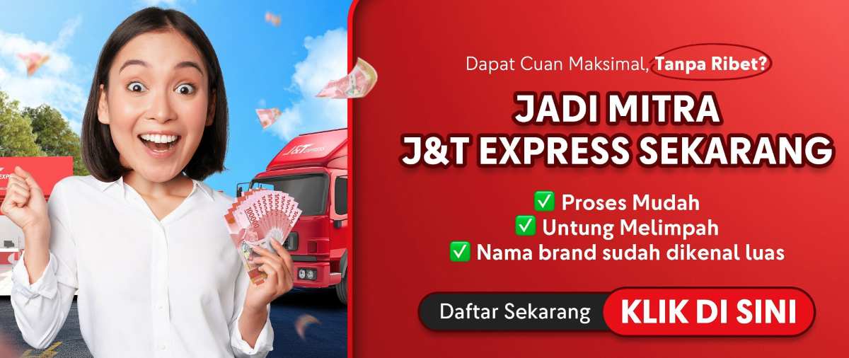 cara daftar jadi mitra agen J&T Express mudah tanpa ribet