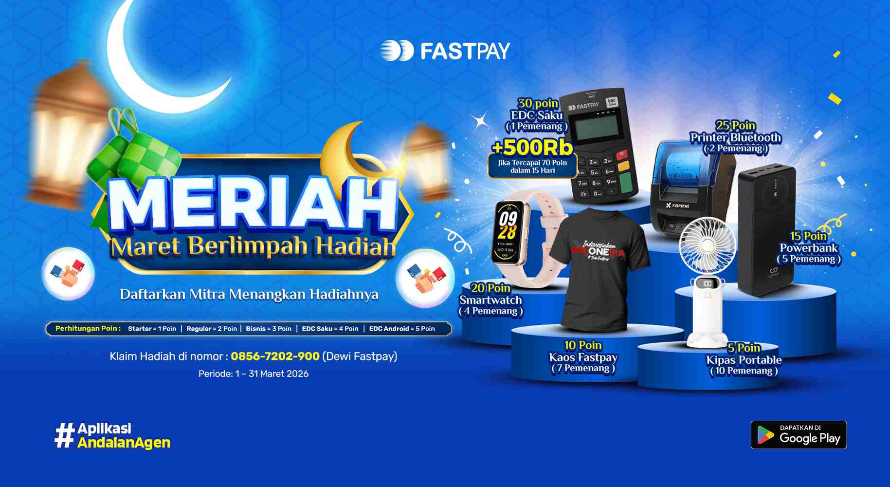 promo edc gratis dari Aplikasi Fastpay - PPOB Terbaik