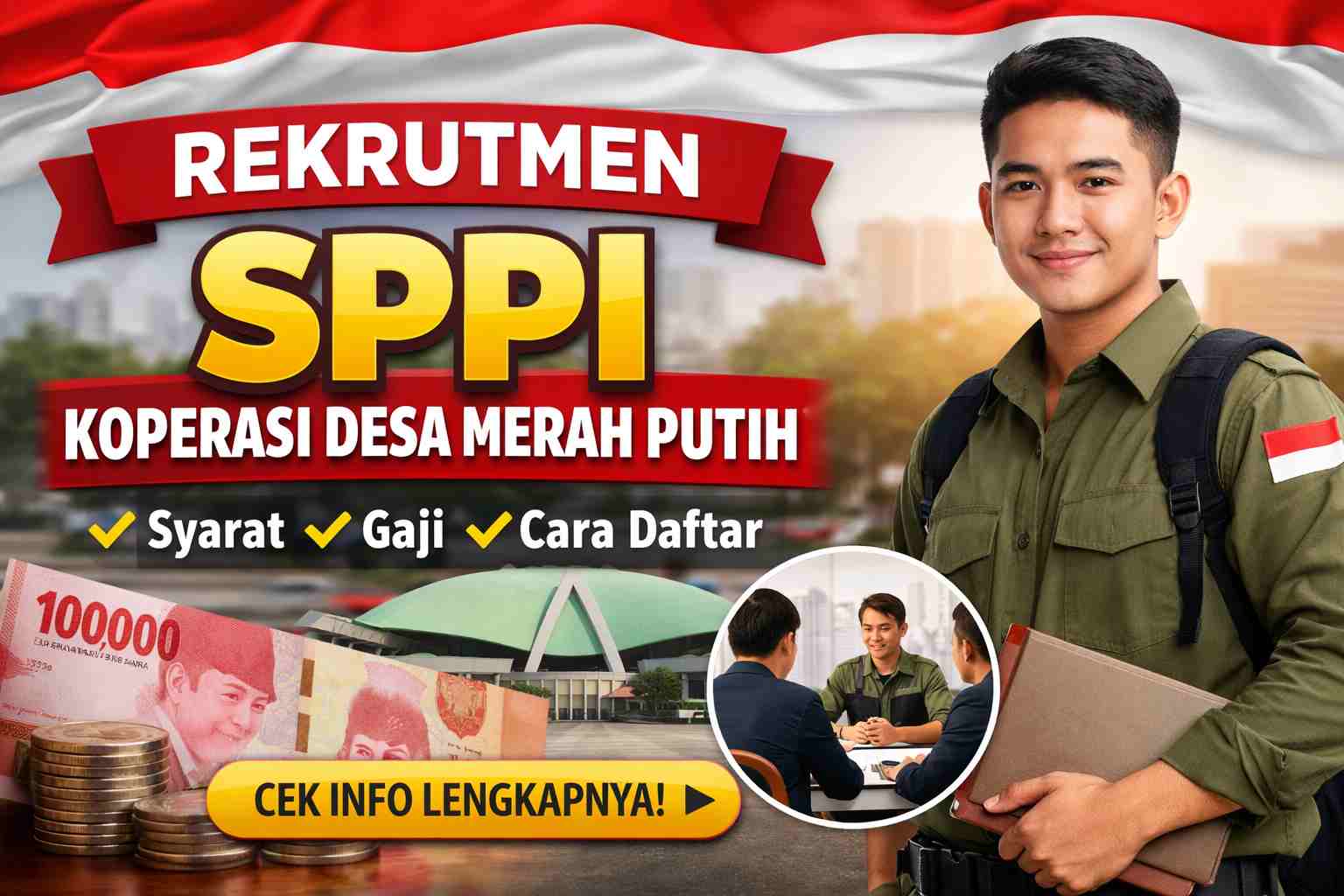 rekrutmen sppi koperasi desa merah putih
