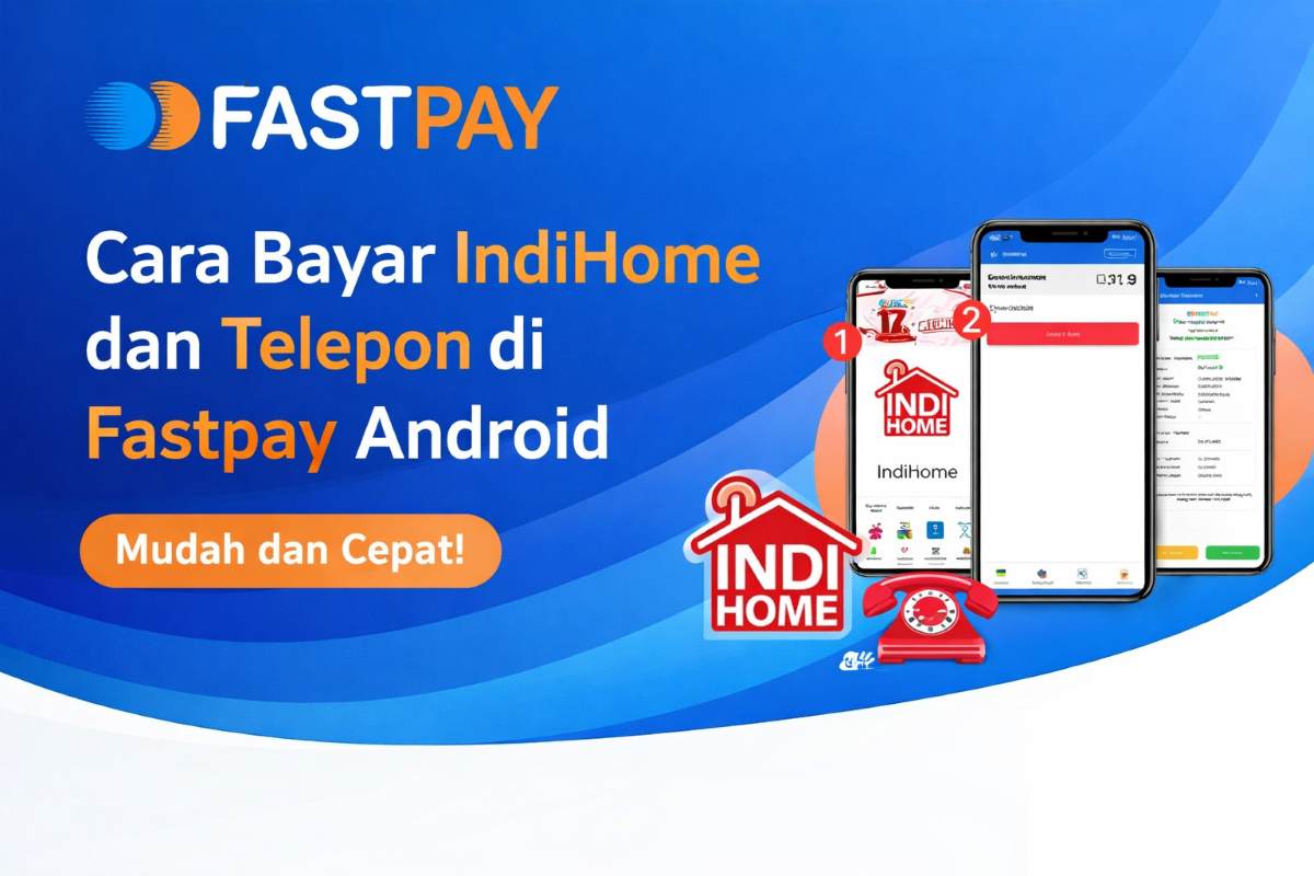 Cara bayar IndiHome di Fastpay Android