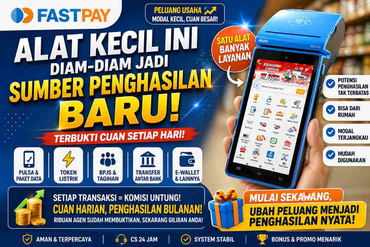 alat kecil yang diam-diam jadi sumber penghasilan baru - edc fastpay