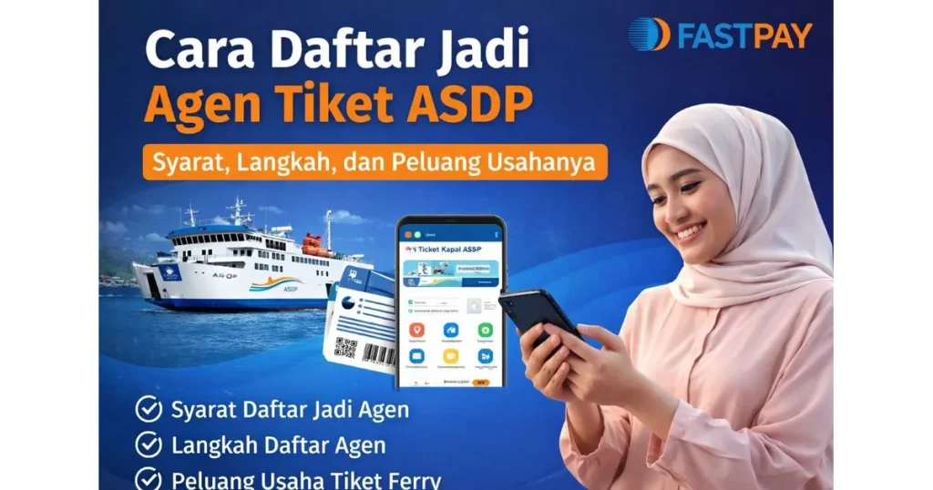 Cara memulai layanan tiket ASDP melalui Fastpay