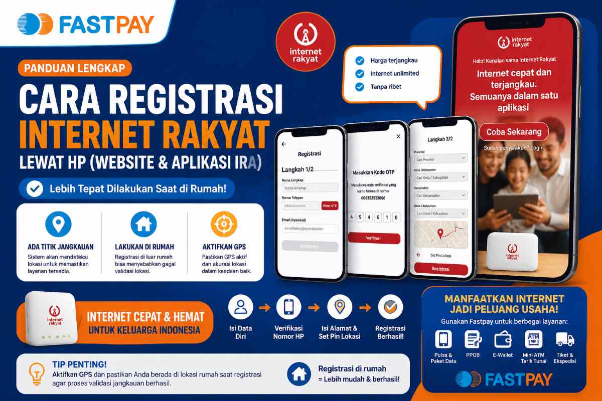 Panduan registrasi internet Rakyat Anda