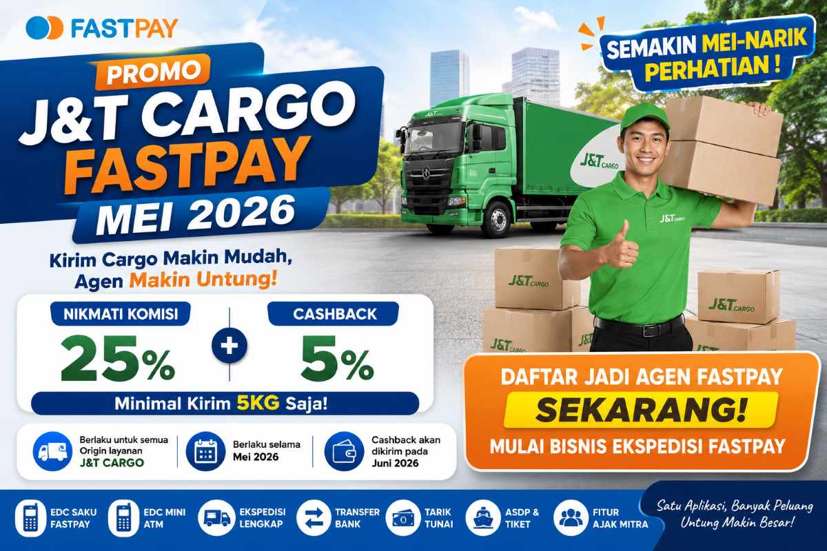 promo J&T Cargo Fastpay Mei 2026