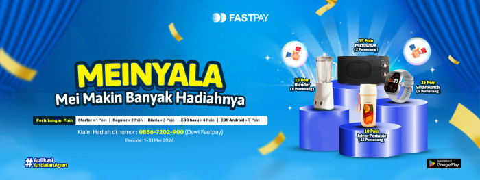 promo fastpay Mei 2026 - Ajak Bisnis-hadiah-Smartwatch