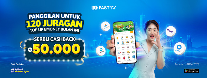 promo fastpay Mei 2026-promo topup ewallet-emoney