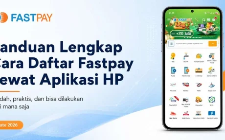 Cara Daftar Fastpay Lewat Aplikasi HP