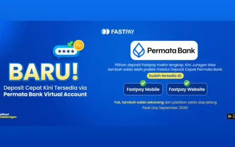 Deposit Cepat Fastpay melalui Permata Bank Virtual Account di Fastpay Mobile dan Fastpay Website