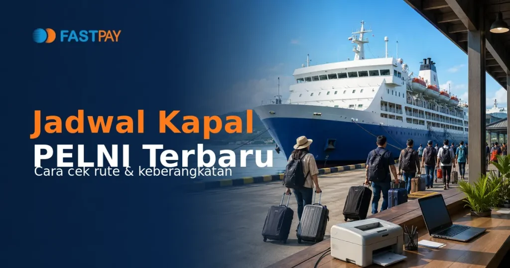 Ilustrasi cara mengecek jadwal kapal PELNI terbaru melalui Fastpay