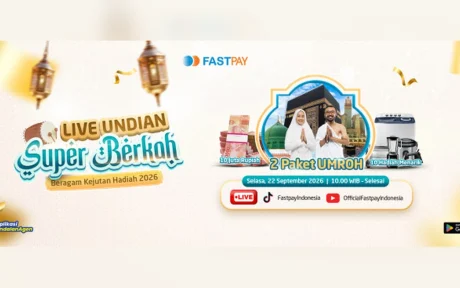 Live Pengundian Super Berkah Fastpay 2026 pada 22 September 2026