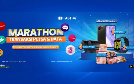 Promo Marathon Fastpay 2026 target 750 transaksi pulsa dan data