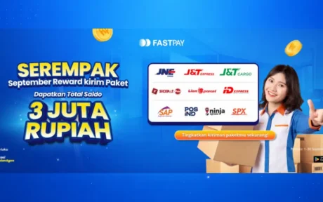 Promo SEREMPAK Fastpay September 2026 reward kirim paket Rp3 juta