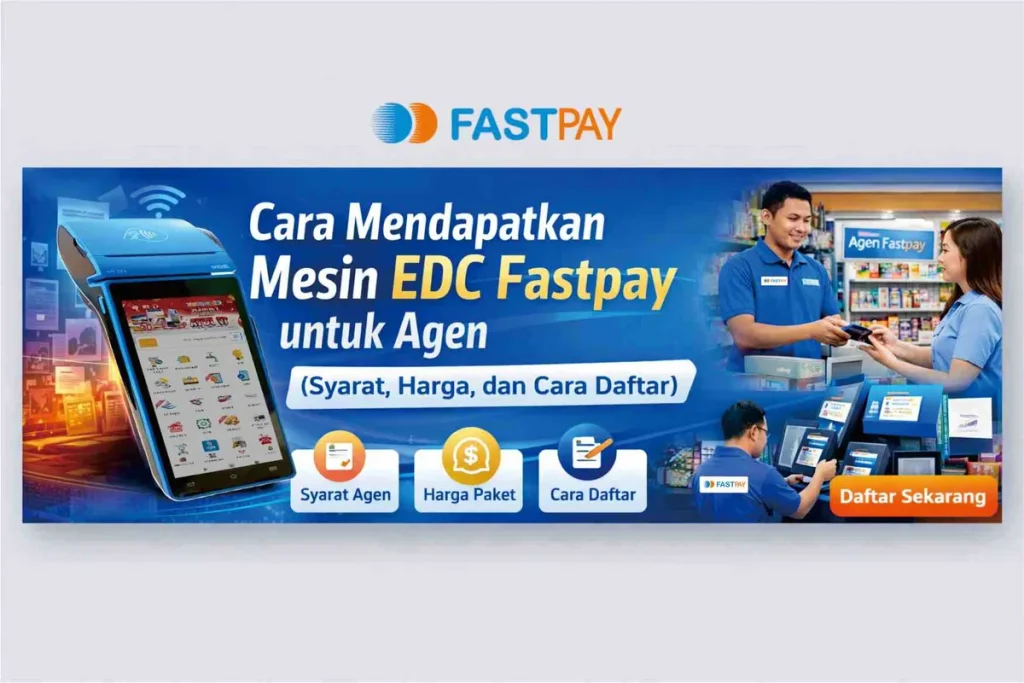 Cara mendapatkan EDC Fastpay untuk agen