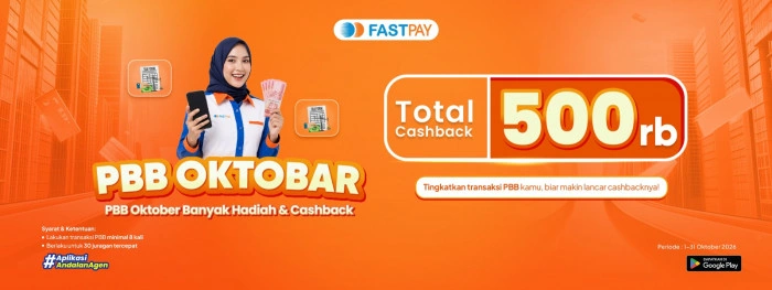 Poster promo Fastpay PBB OKTOBAR 2026
