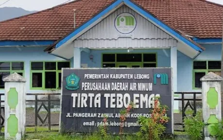 gambar kantor pdam tirta tebo emas kabupaten lebong