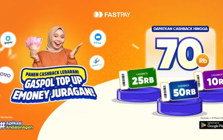 promo fastpay 2026 - Cashback transaksi Top-Up-Emoney - ewallet-shopeepay, dana, ovo, gopay, gojek, grab, maxim, etoll, TIX, MTIX